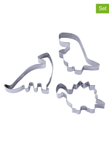 Zenker 3er-Set: Ausstechformen "Dino" in Silber