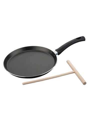Fackelmann Crepepfanne in Schwarz - Ø 25 cm