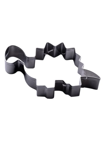 Zenker 4er-Set: Ausstecher "Dinosaurier" in Silber - (L)8 cm