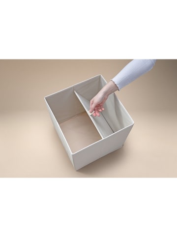 Lifeney Pudełko "Lion" w kolorze beżowo-żółtym - 33 x 33 x 33 cm