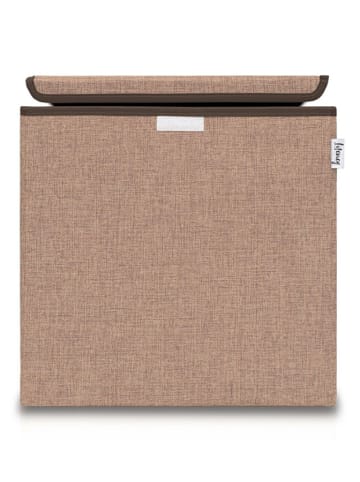 Lifeney Aufbewahrungsbox in Hellbraun - (B)33 x (H)33 x (T)33 cm