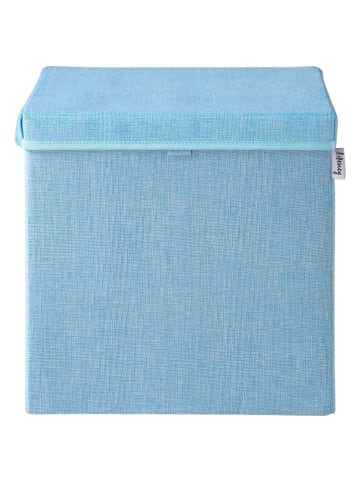 Lifeney Aufbewahrungsbox in Hellblau - (B)33 x (H)33 x (T)33 cm