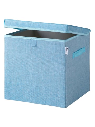 Lifeney Aufbewahrungsbox in Hellblau - (B)33 x (H)33 x (T)33 cm