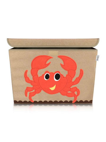 Lifeney Pudełko "Cancer" w kolorze jasnobrązowo-pomarańczowym- 51 x 36 x 36 cm