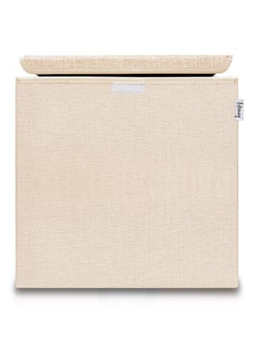 Lifeney Pudełko w kolorze kremowym - 33 x 33 x 33 cm