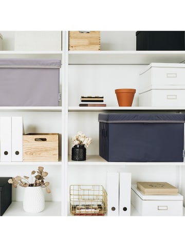 Lifeney Pudełka (2 szt.) w kolorze granatowym - 37 x 21 x 25 cm