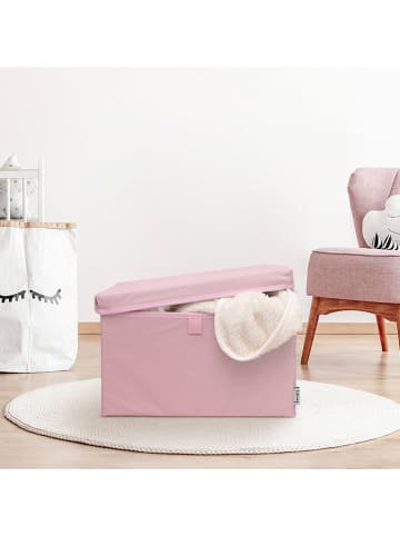 Lifeney Pudełka (2 szt.) w kolorze jasnoróżowym - 37 x 21 x 25 cm