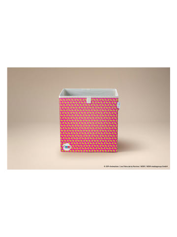 Lifeney Pudełko "Bobo" w kolorze różowym - 33 x 33 x 33 cm