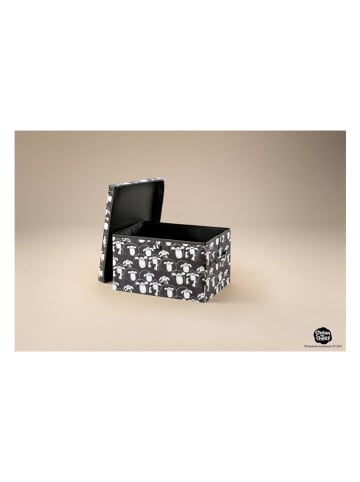 Lifeney Pudełko "Shaun" w kolorze czarnym - 37 x 21 x 25 cm