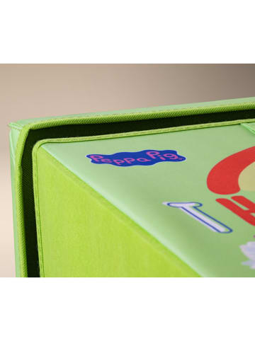 Lifeney Pudełko "Peppa" w kolorze zielonym - 33 x 33 x 33 cm