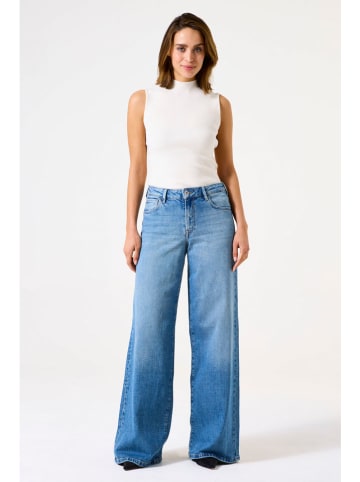 Garcia Spijkerbroek "Celia" - wide fit - blauw