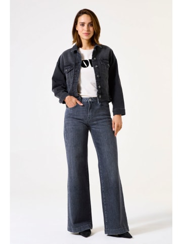 Garcia Jeansjacke in Anthrazit