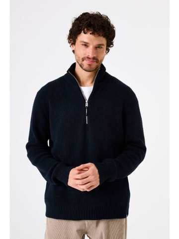 Garcia Sweter w kolorze granatowym