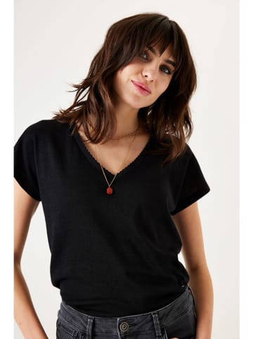 Garcia Koszulka w kolorze czarnym