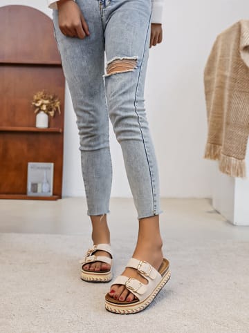 Sixth Sens Slippers beige