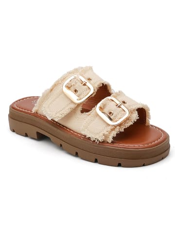 Sixth Sens Slippers beige