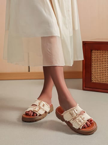 Sixth Sens Slippers beige