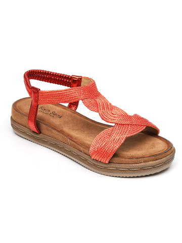 Sixth Sens Sandalen oranje