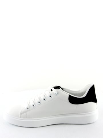 Sixth Sens Sneakers wit/zwart