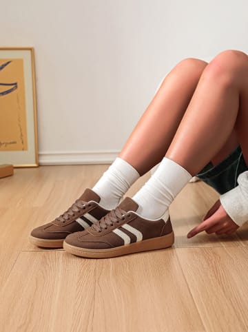 Sixth Sens Sneakers bruin