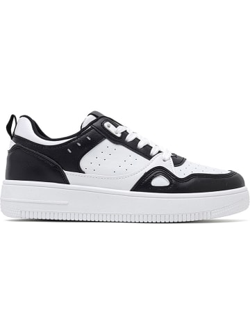 Sixth Sens Sneakers in Schwarz/ Weiß