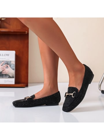 Lov'it Mokasyny w kolorze czarnym