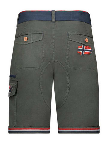 Geographical Norway Cargobermudas "Parodie" in Grau