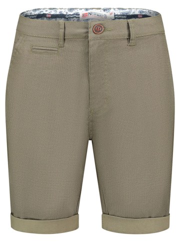 Geographical Norway Bermudy "Pacome" w kolorze khaki