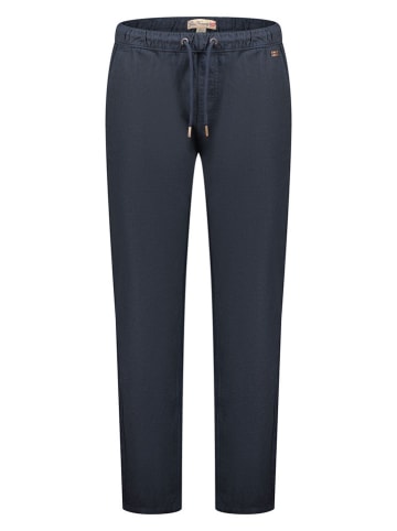 Geographical Norway Spodnie "Ponge" w kolorze granatowym