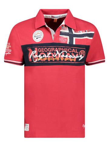 Geographical Norway Poloshirt "Kidney" rood