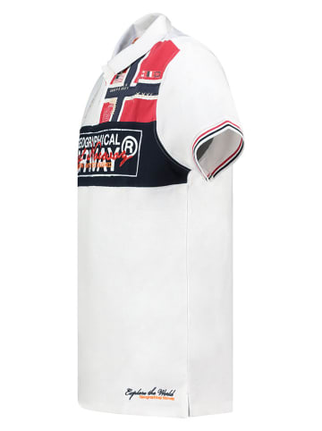 Geographical Norway Poloshirt "Kidney" wit