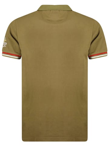 Geographical Norway Koszulka polo "Kidney" w kolorze khaki