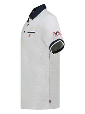 Geographical Norway Poloshirt "Kara" in Grau