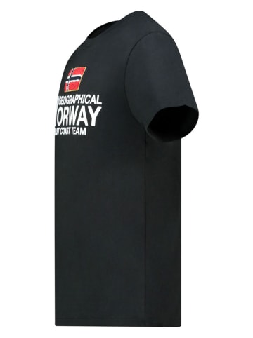 Geographical Norway Shirt "Jacky" in Schwarz