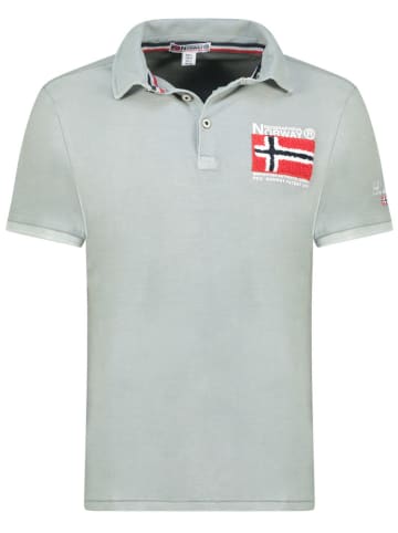 Geographical Norway Poloshirt "Kinvite" grijs