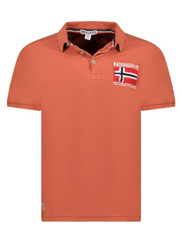 Geographical Norway Poloshirt "Kinvite" in Orange
