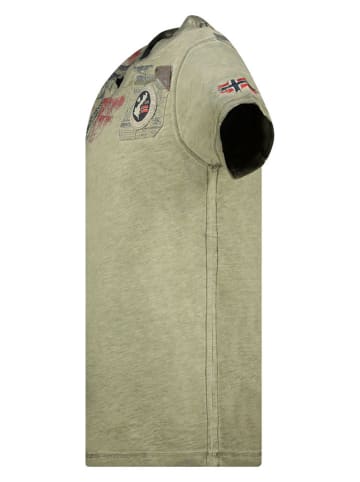 Geographical Norway Shirt "Jamo" kaki