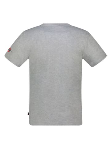 Geographical Norway Koszulka "J-Break" w kolorze szarym