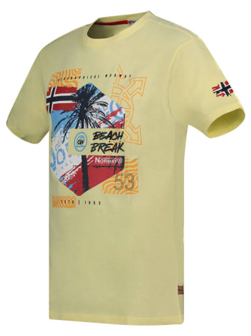 Geographical Norway Shirt "J-Break" in Gelb
