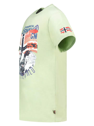 Geographical Norway Shirt "Jacross" in Grün