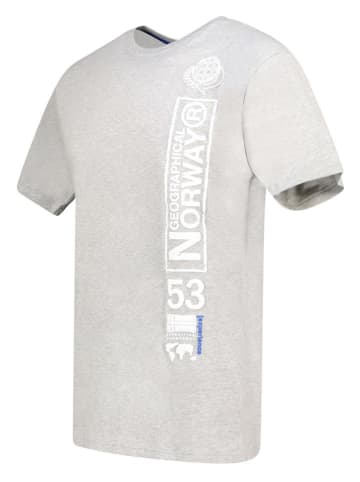 Geographical Norway Shirt "Japon" in Grau