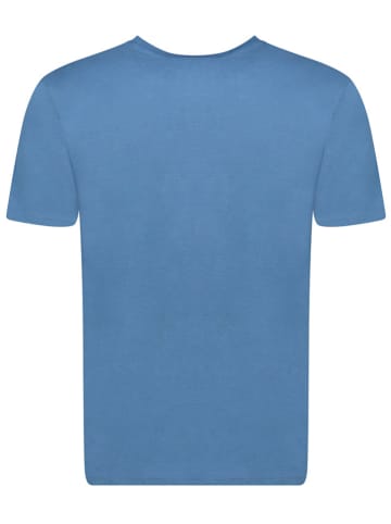 Geographical Norway Koszulka "Japon" w kolorze niebieskim