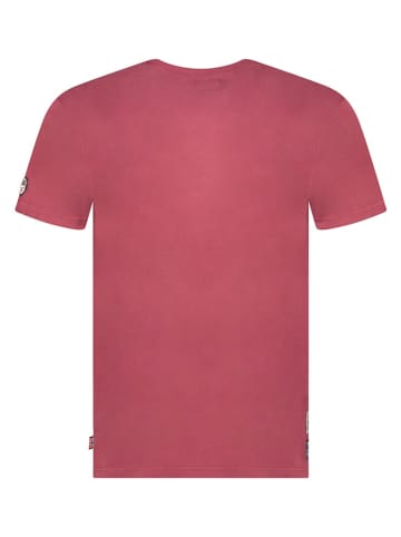 Geographical Norway Shirt "Stone" in Rot