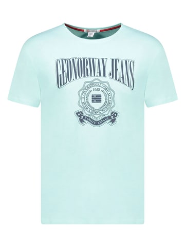 Geographical Norway Shirt "Jacao" in Mint