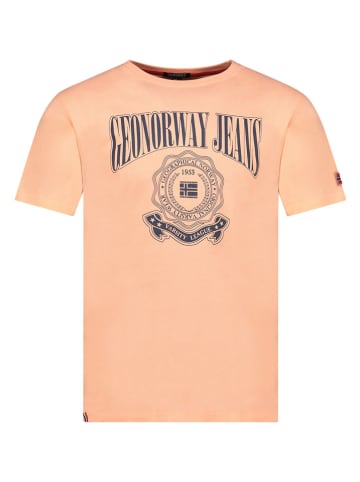 Geographical Norway Shirt "Jacao" in Peach