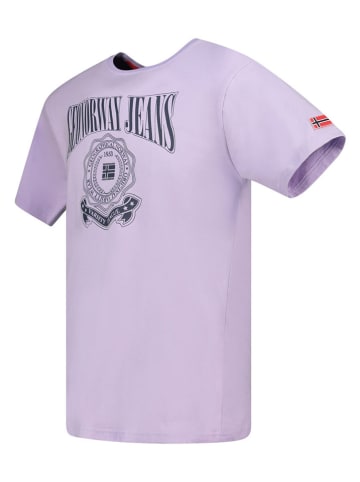 Geographical Norway Shirt "Jacao" in Lila