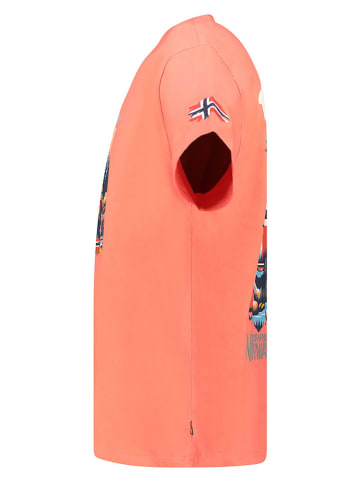 Geographical Norway Shirt "Jinto" oranje