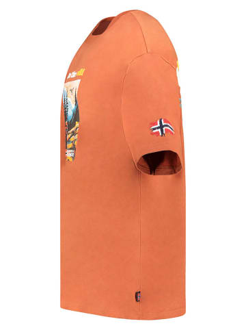 Geographical Norway Shirt "Jinto" oranje