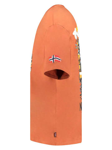 Geographical Norway Shirt "Jinto" oranje