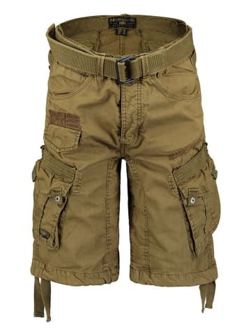 Geographical Norway Cargobermudas "Panoramique" in Khaki